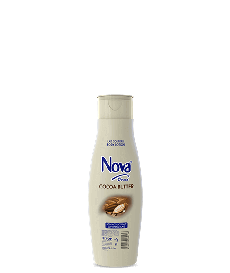NOVA Derma moisturizing body lotion cocoa butter