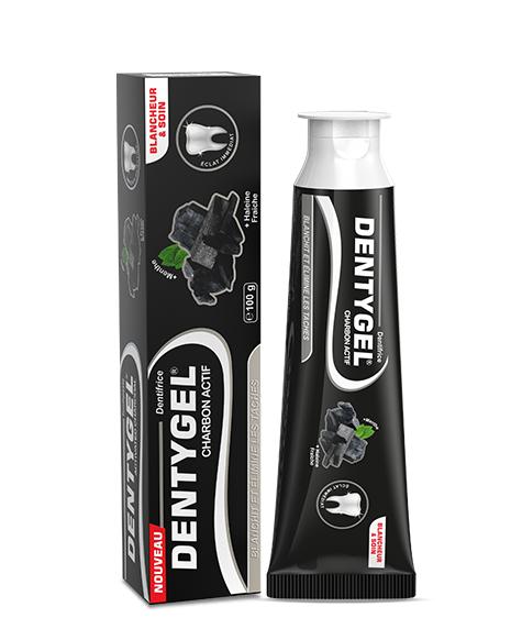 Toothpaste DENTYGEL activated charcoal - SIVOP