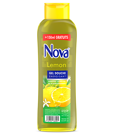 NOVA Lemon Energizing Shower Gel - SIVOP