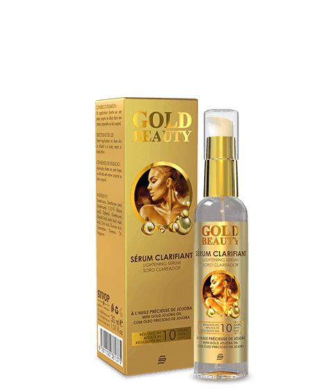 Lightening serum GOLD BEAUTY with gold jojoba oil - SIVOP