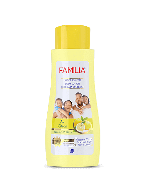 FAMILIA lemon body lotion