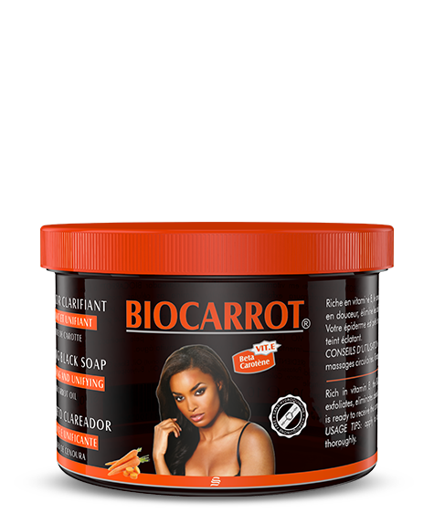 Clarifying black soap BIOCARROT with carrot oil - SIVOP