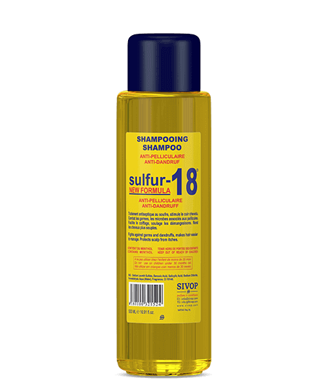 SULFUR-18 Anti-dandruff Shampoo - SIVOP