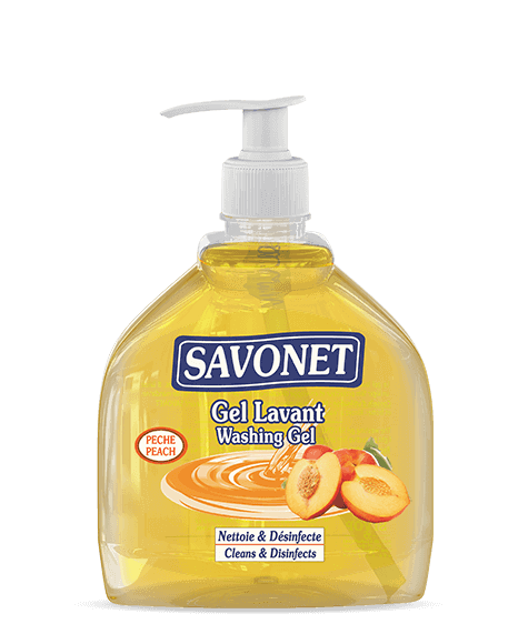 SAVONET Peach washing gel - SIVOP